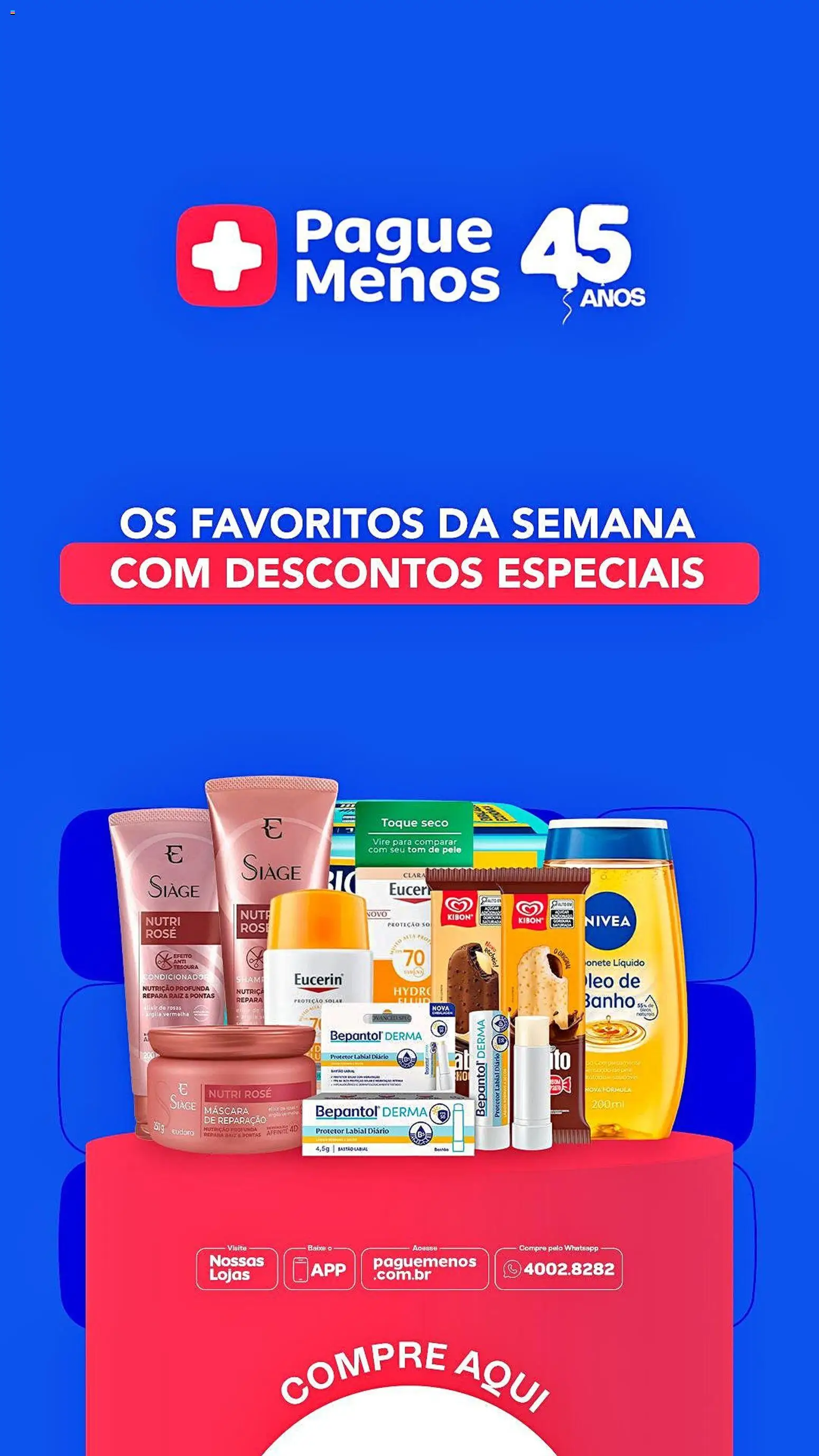 Pré-Visualização do folheto "Pague Menos - Catálogo atual" da loja Pague Menos válido a partir de 20/07/2026