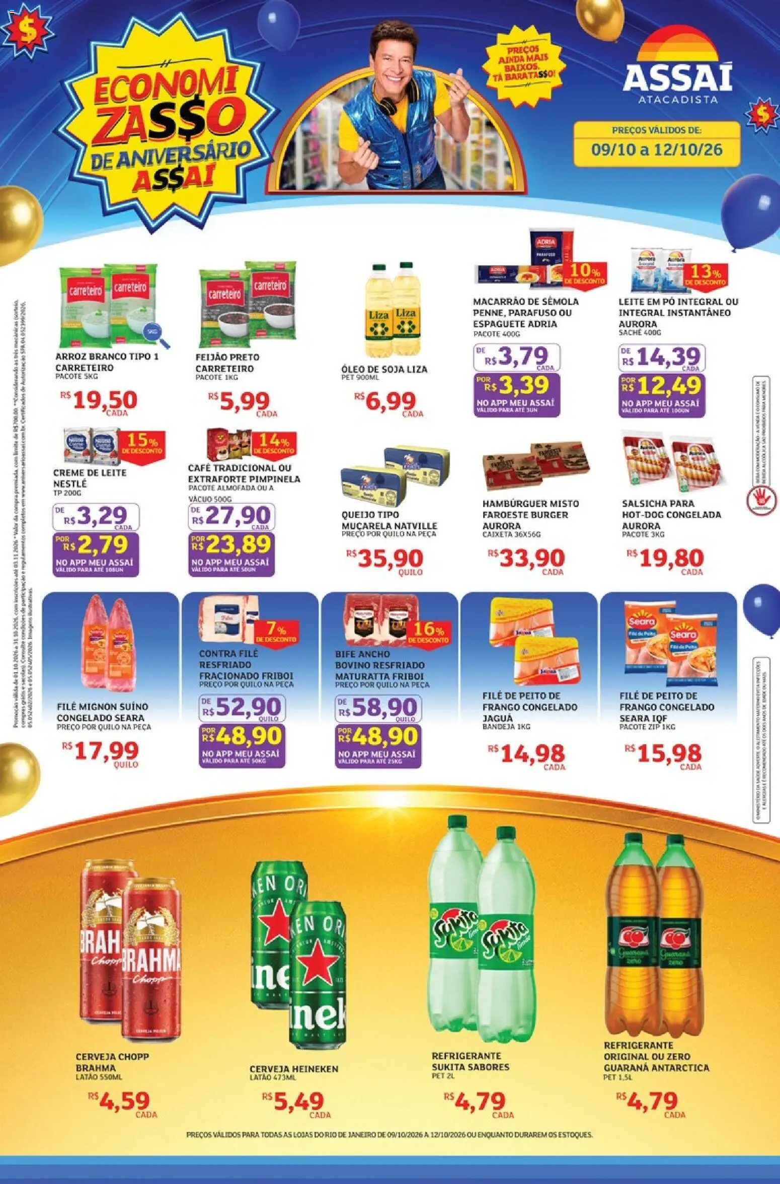 Pré-Visualização do folheto "Assaí Atacadista ofertas - RJ" da loja Assaí Atacadista válido a partir de 09/10/2026