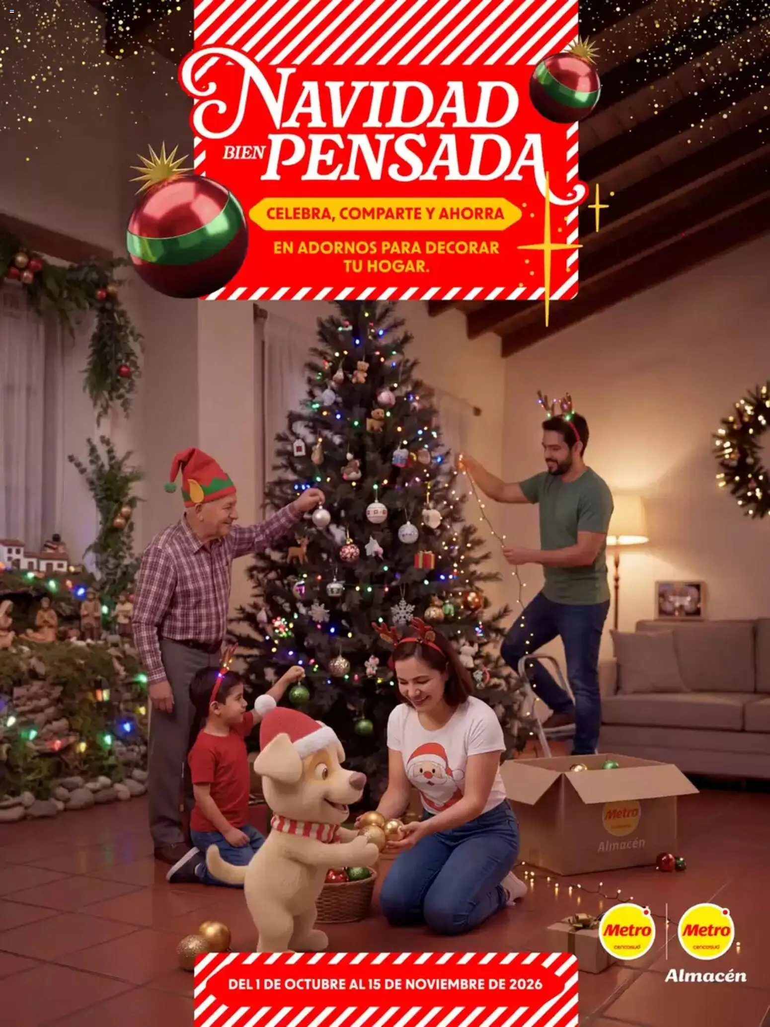  Vista previa del prospecto Metro catálogo Navidad bien pensada del almacen Metro válida del 01/10/2026 al 15/11/2026