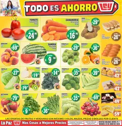 Vista previa las ofertas de la tienda Casa Ley - Casa Ley folleto Las ofertas de frutas y verdunas desde el 25/06/2026 