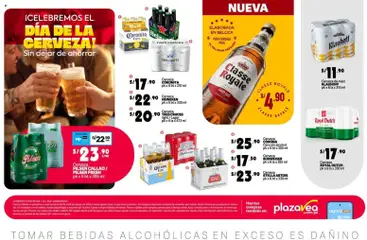 Vista previa de Catálogo Plaza Vea - AVISO DÍA DE LA CERVEZA de la tienda Plaza Vea válido desde 06/08/2026