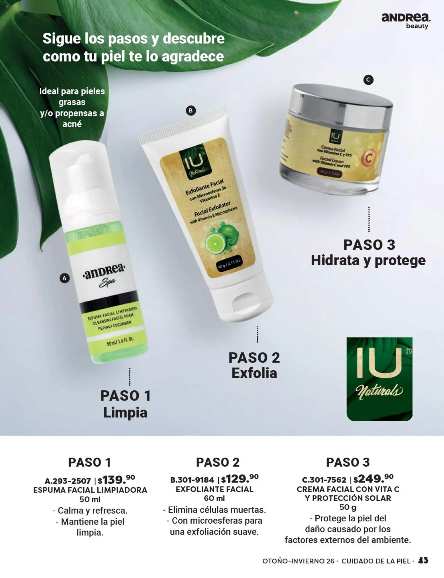 Vista previa las ofertas de la tienda Andrea - Andrea catálogo Beauty desde el 23/08/2026 