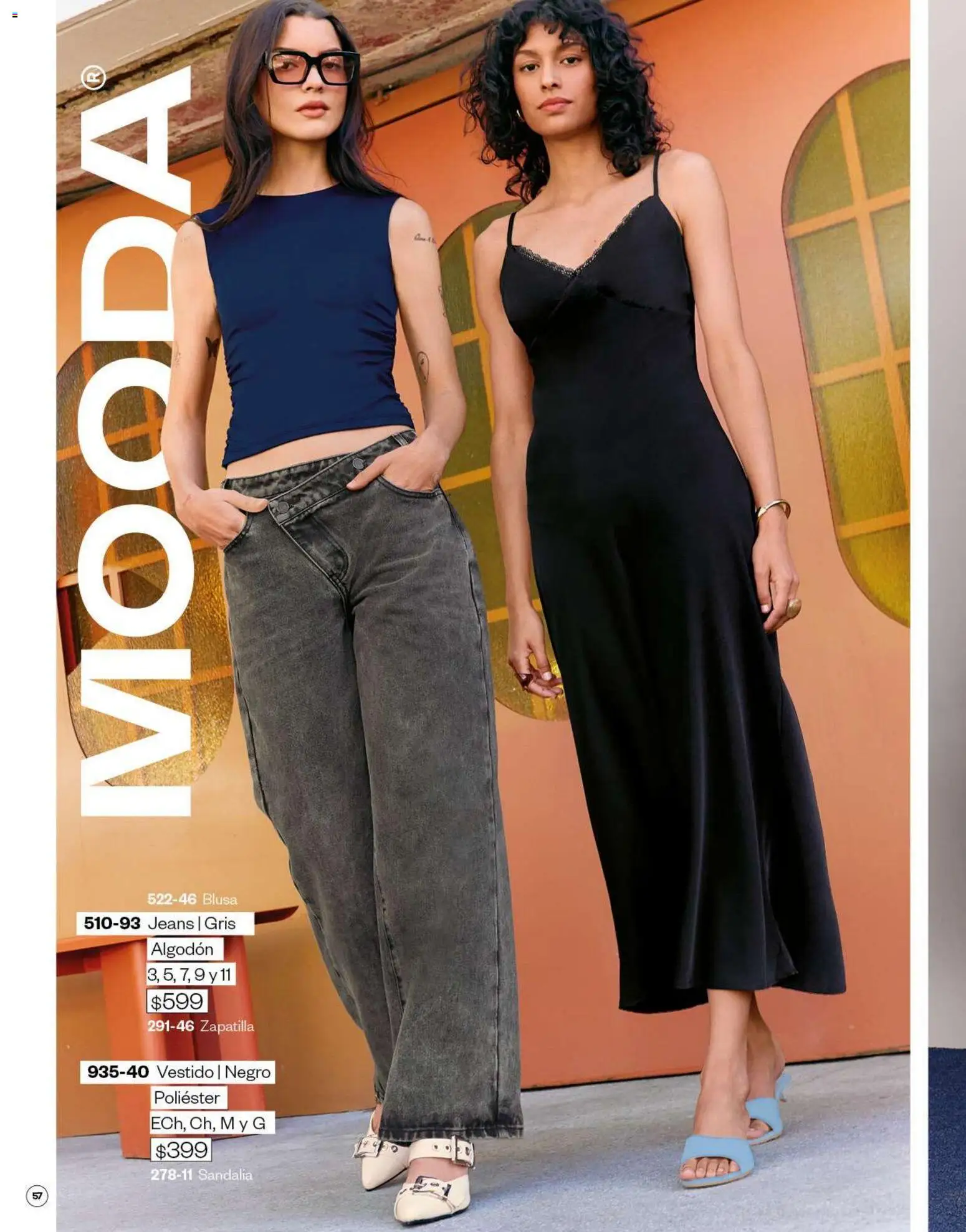 Vista previa las ofertas de la tienda Cklass - Cklass catálogo Verano Mooda desde el 05/03/2026 - Vestido, Blusa, Algodón