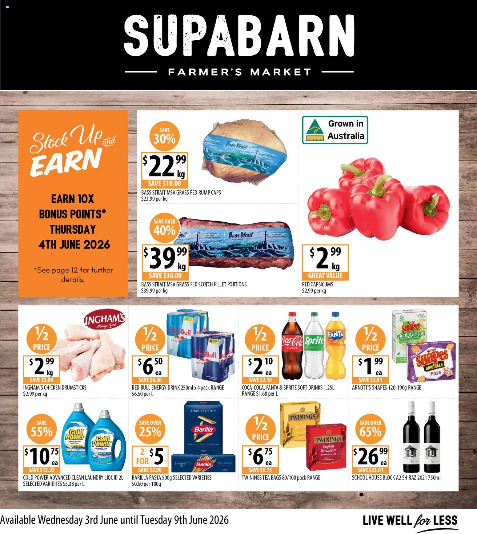 Preview of catalogue Supabarn catalogue from shop Supabarn valid 03/06/2026