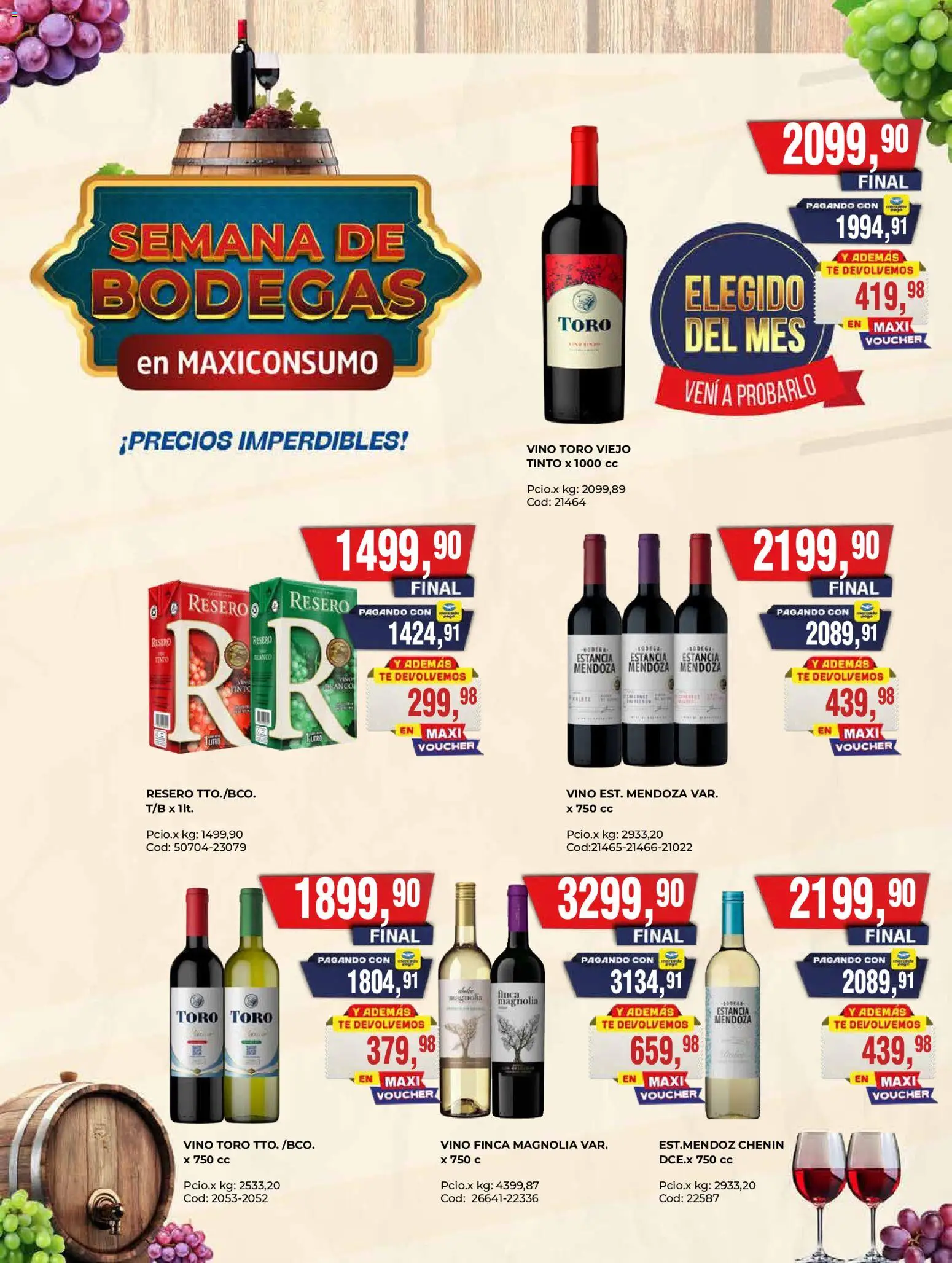 Vista previa del folleto de la tienda Maxiconsumo válido desde el 05/10/2026 