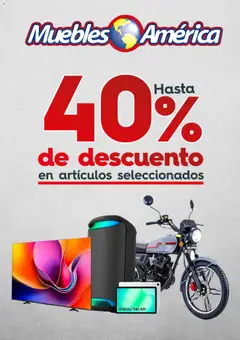 Vista previa las ofertas de la tienda Muebles America - Muebles America catálogo desde el 22/07/2026 