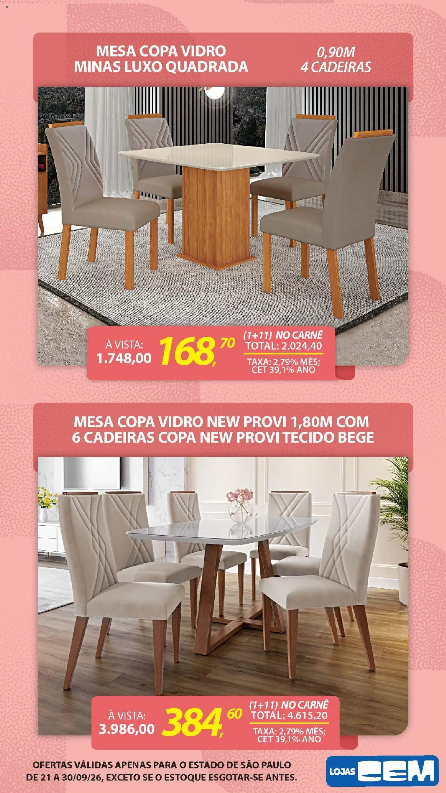 Ofertas Lojas Cem até 30/09/2026. - Página 14