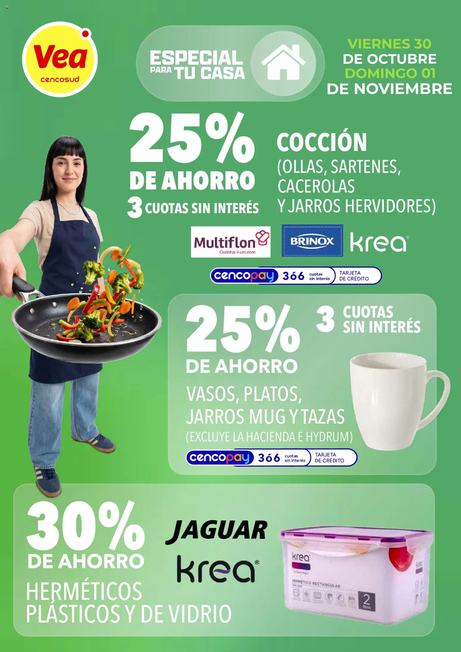 Vista previa del folleto de la tienda Vea válido desde el 30/10/2026 