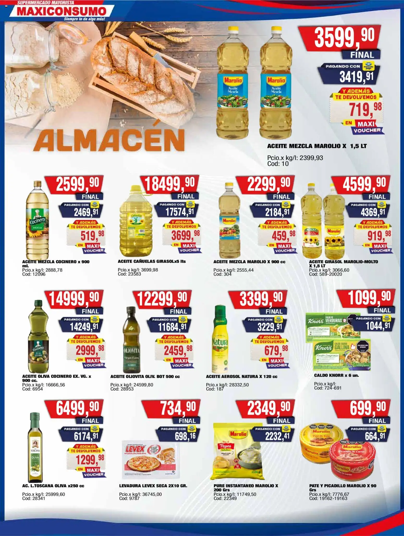 Vista previa del folleto de la tienda Maxiconsumo válido desde el 07/09/2026 