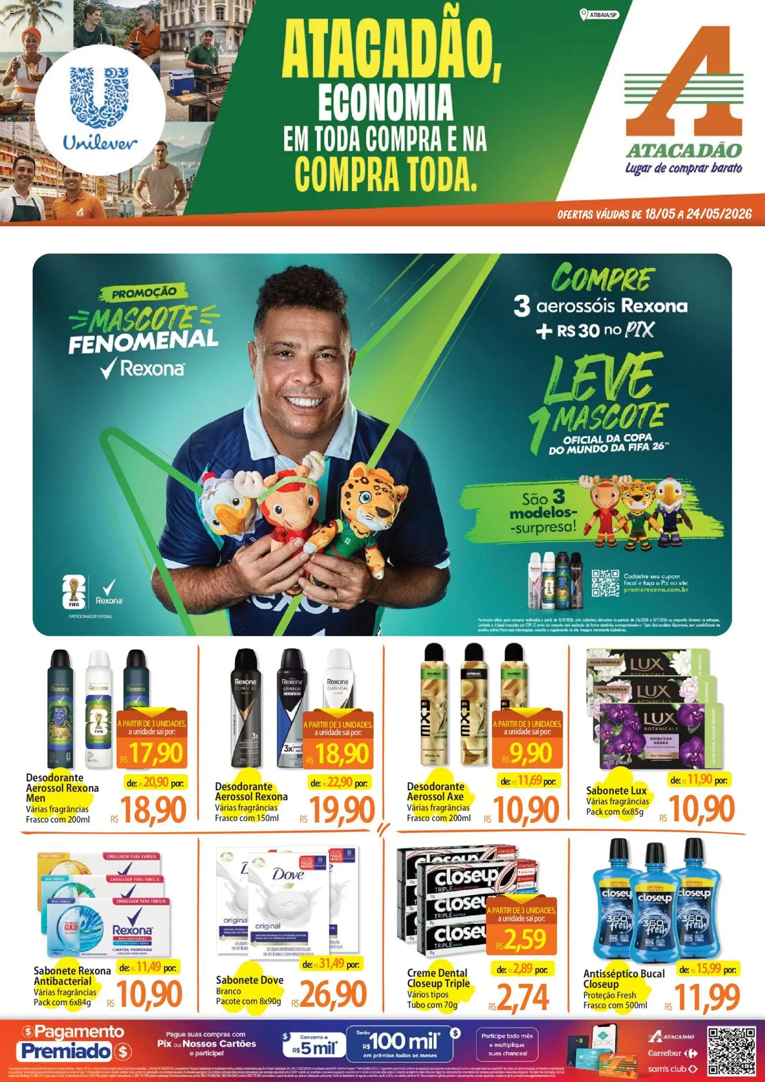 Pré-Visualização do folheto "Atacadão ofertas - SP" da loja Atacadão válido a partir de 18/05/2026