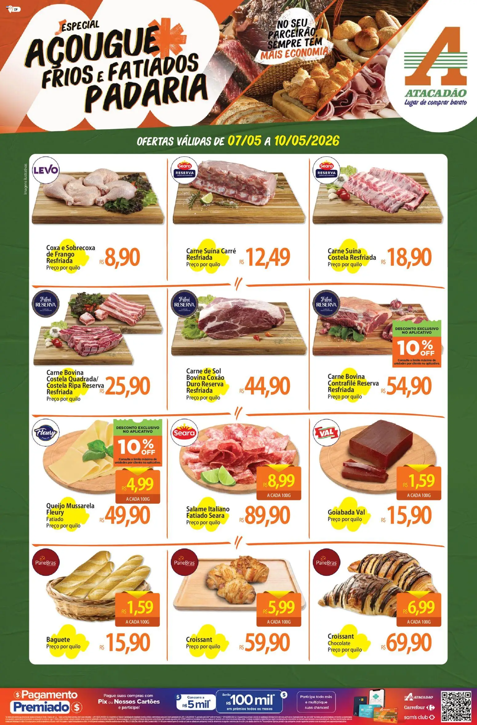 Pré-Visualização do folheto "Atacadão ofertas - DF" da loja Atacadão válido a partir de 07/05/2026
