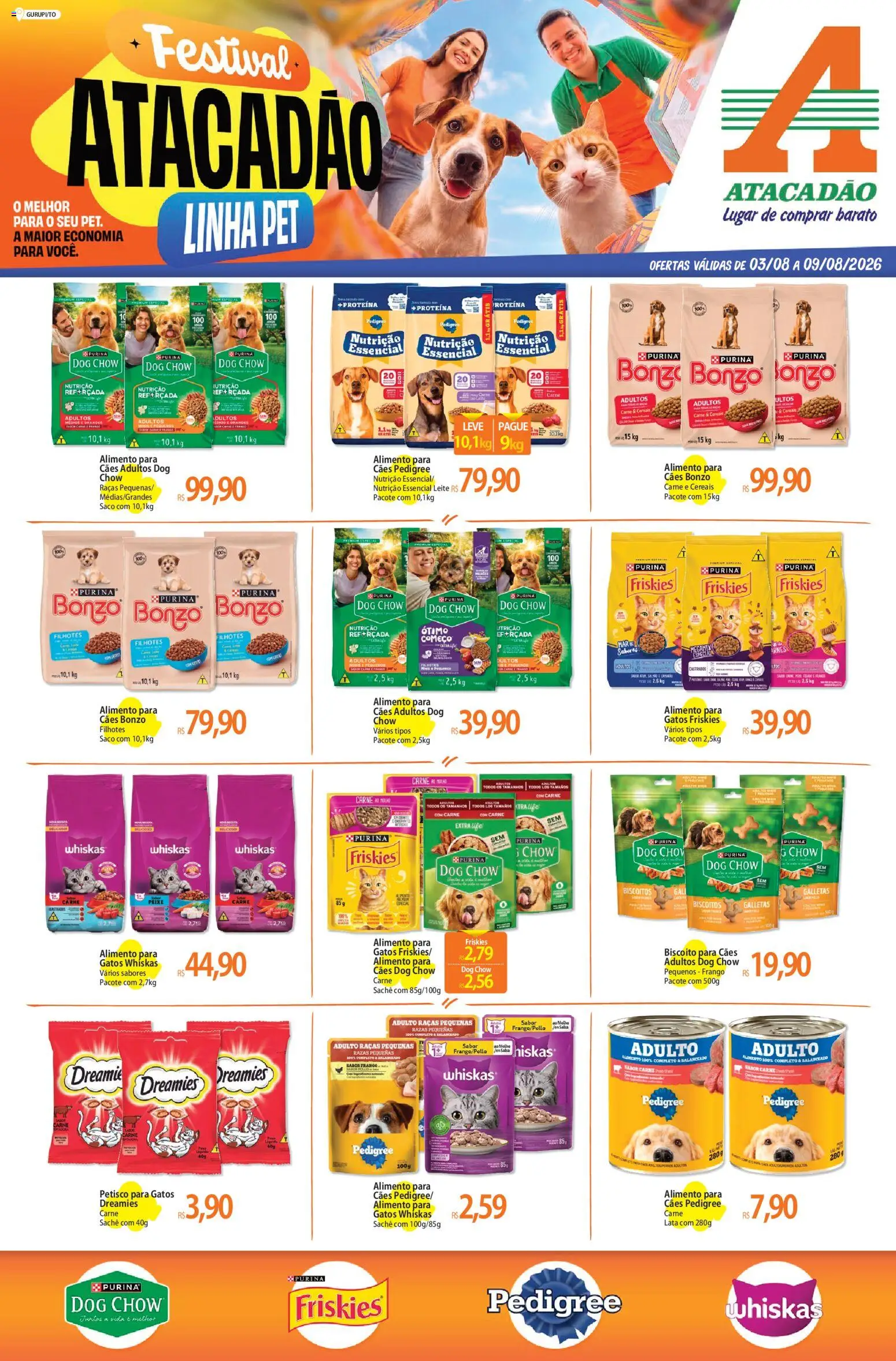 Pré-Visualização do folheto "Atacadão ofertas - TO" da loja Atacadão válido a partir de 03/08/2026