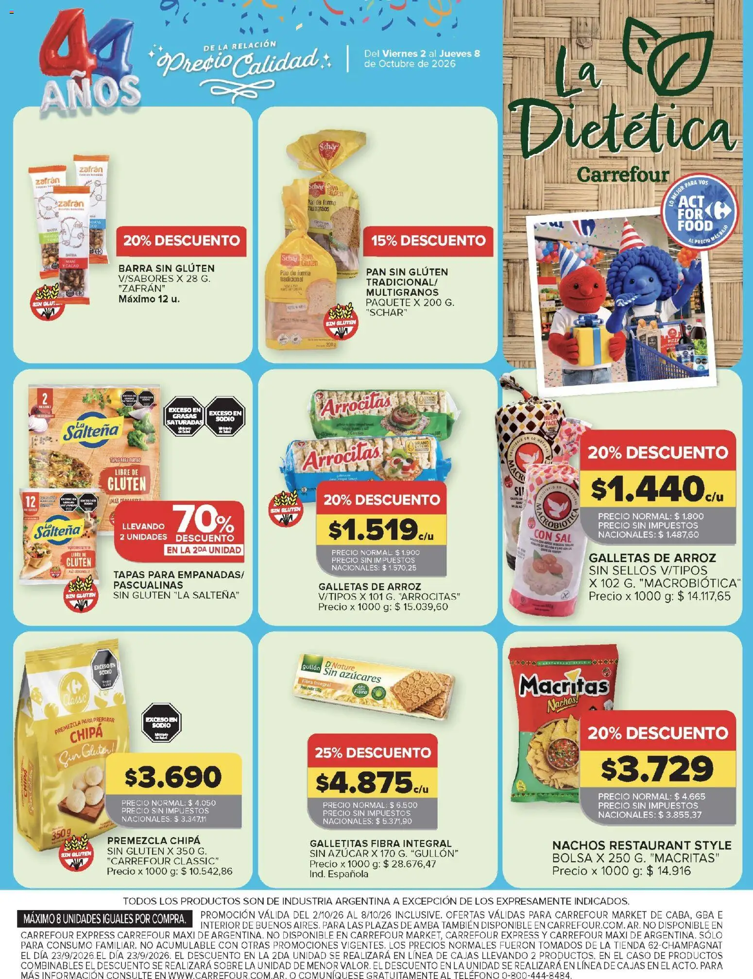 Vista previa del folleto de la tienda Carrefour válido desde el 02/10/2026 
