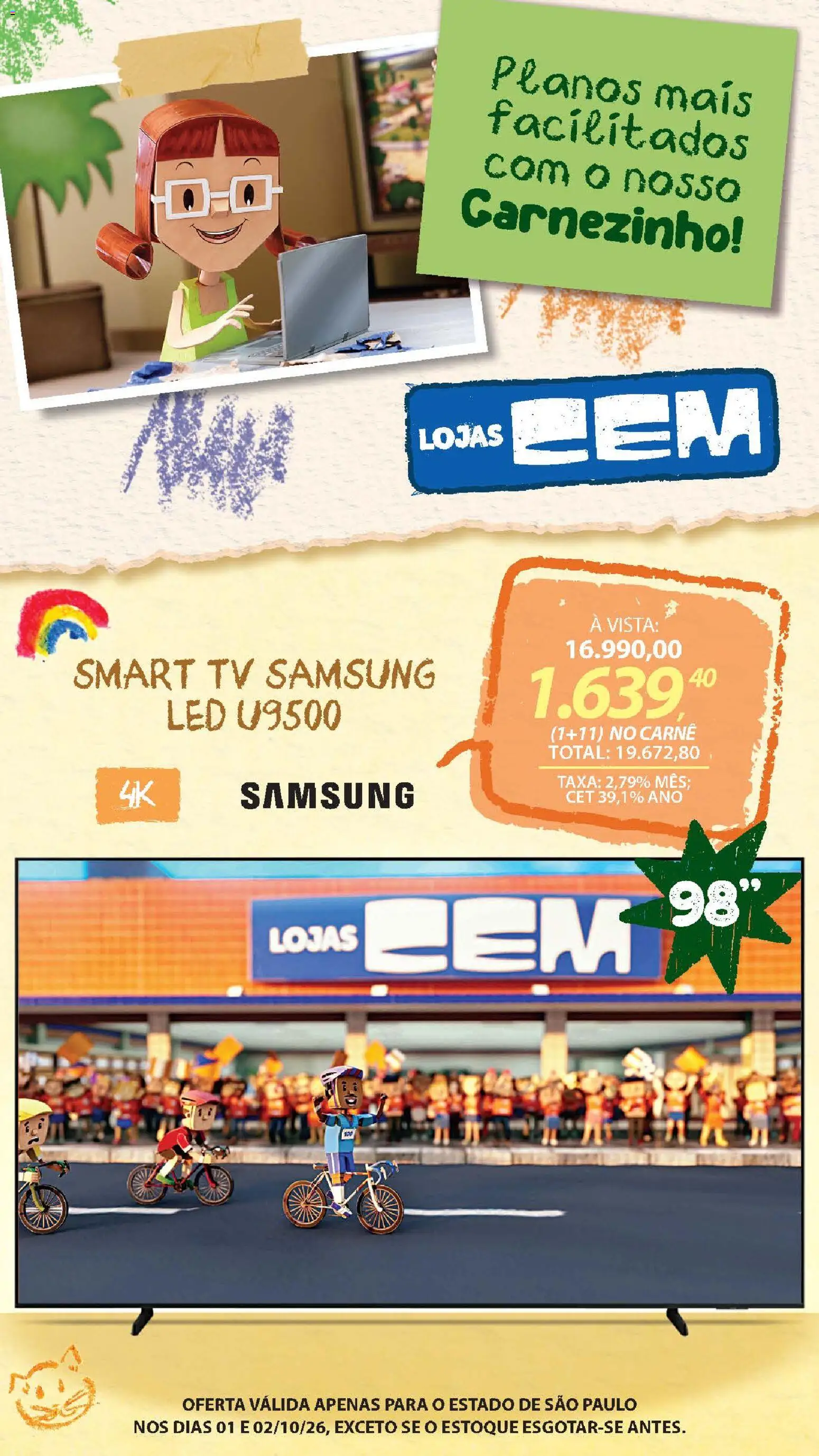 Ofertas Lojas Cem até 17/10/2026. - Página 47