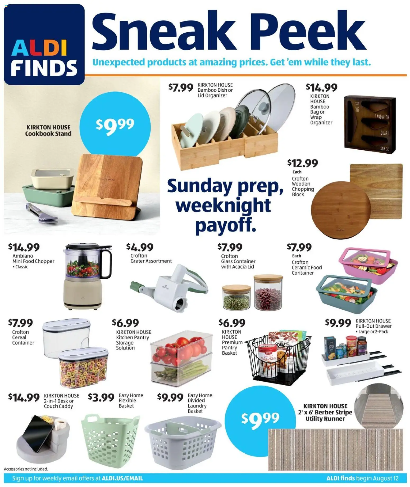 Ad Preview of Aldi Aldi In Store Ad from 08/12/2026