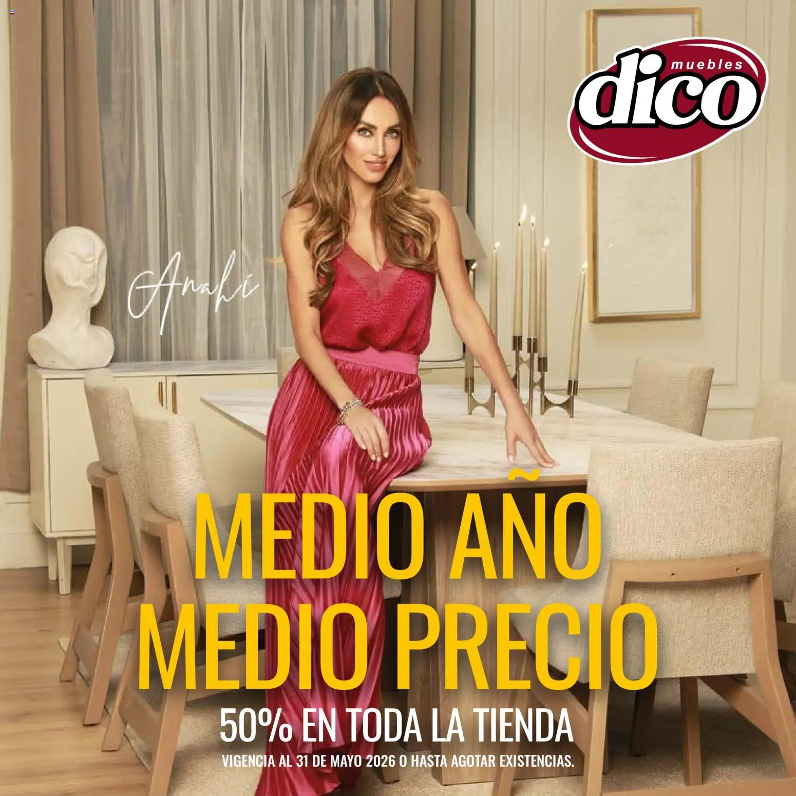 Vista previa las ofertas de la tienda Muebles Dico - Muebles Dico catálogo Medio año, medio precio desde el 07/05/2026 