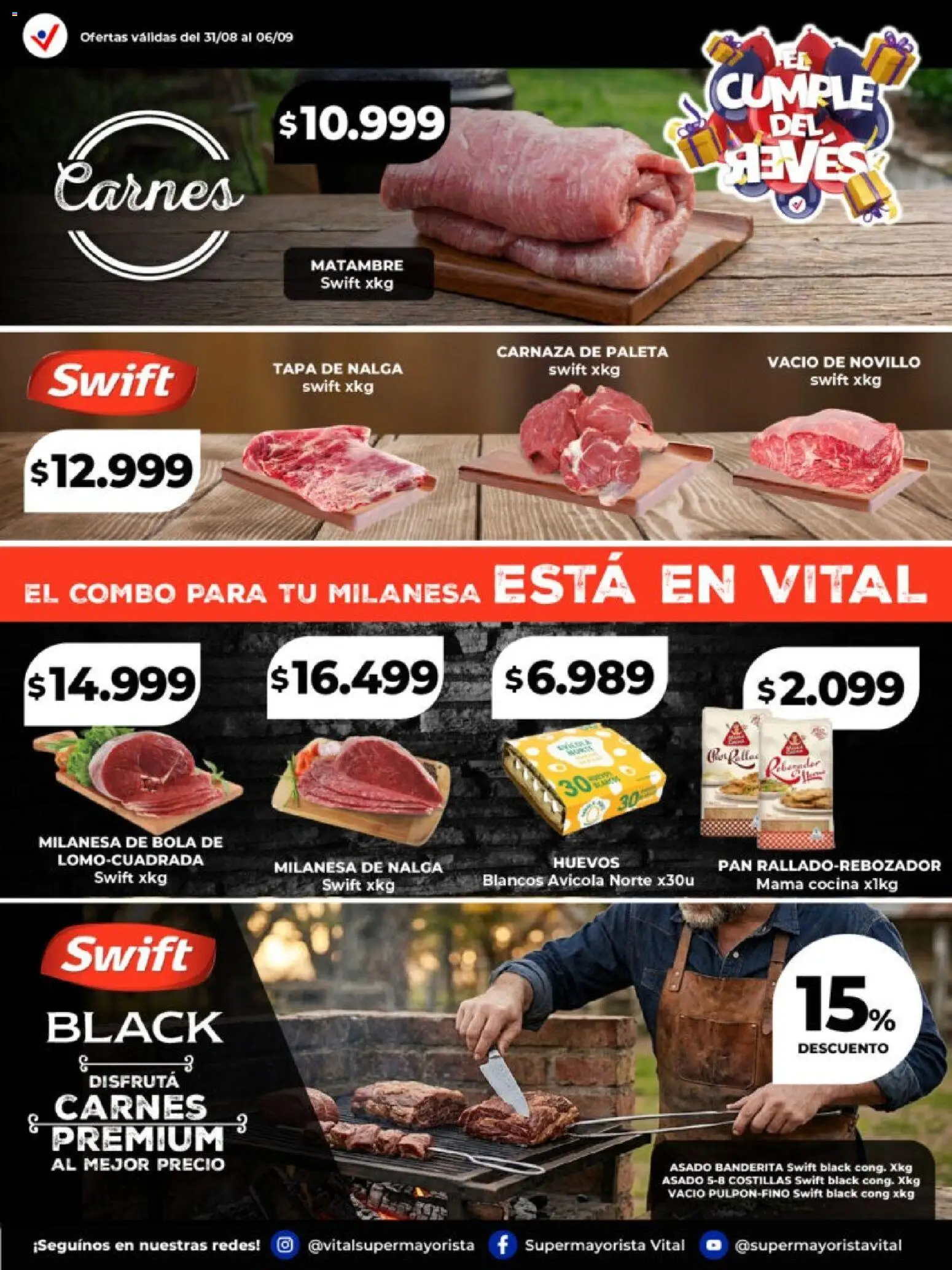 Vista previa del folleto de la tienda Vital válido desde el 31/08/2026 