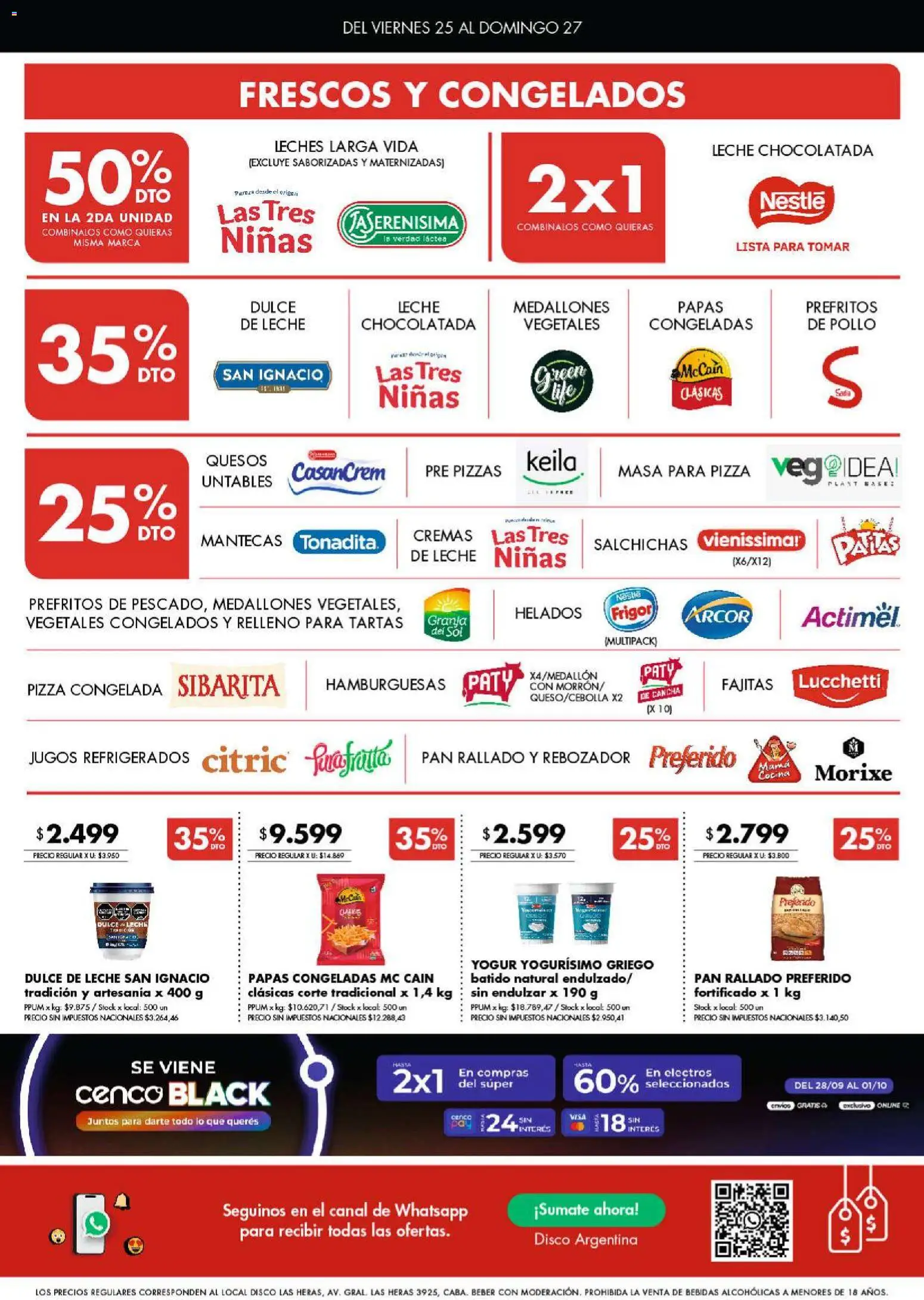 Vista previa del folleto de la tienda Disco válido desde el 24/09/2026 