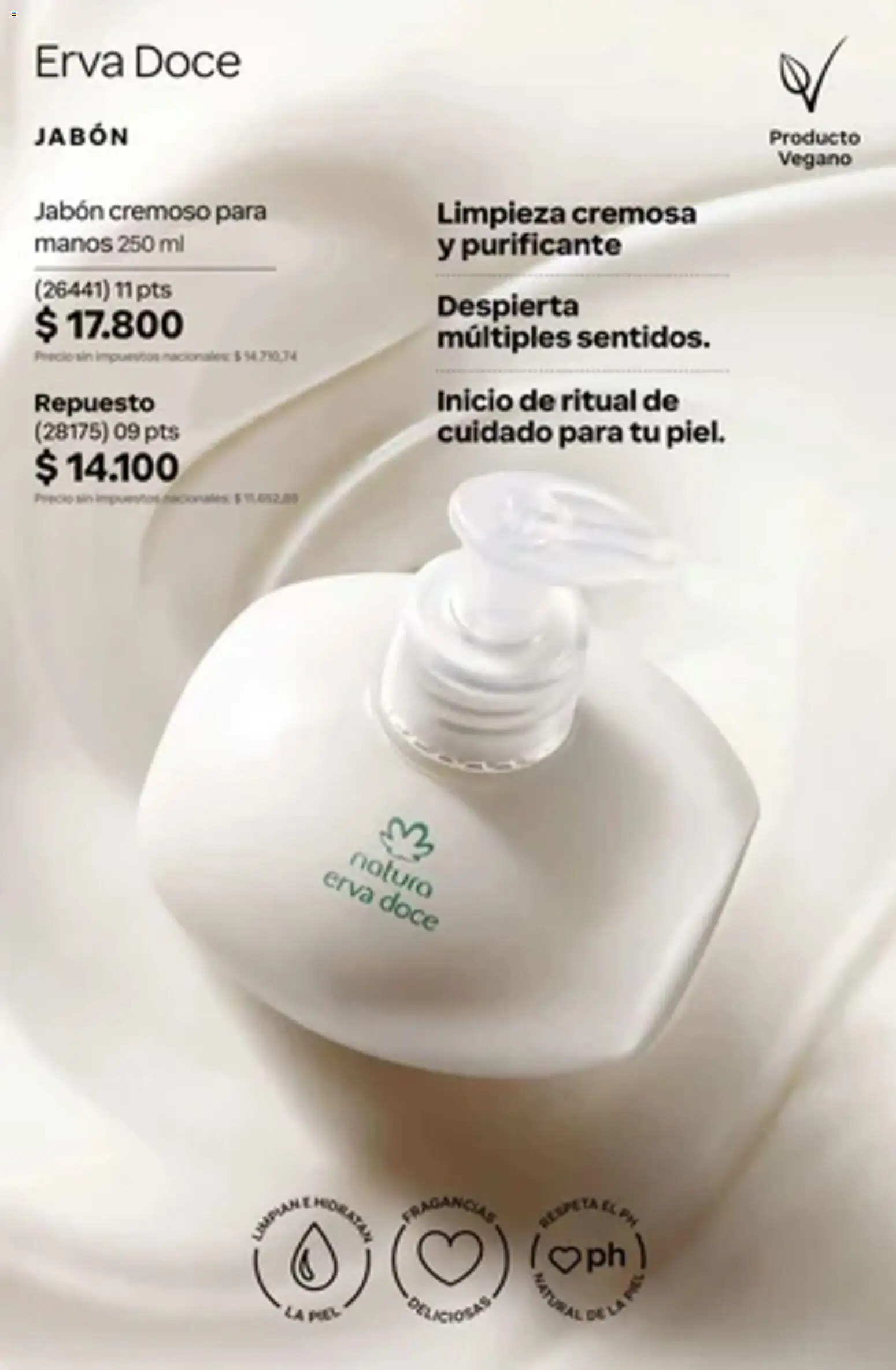 Vista previa del folleto de la tienda Natura válido desde el 01/10/2026 - Jabón