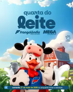 Pré-Visualização do folheto "Frangolândia ofertas Quarta do Leite" da loja Frangolândia válido a partir de 27/05/2026
