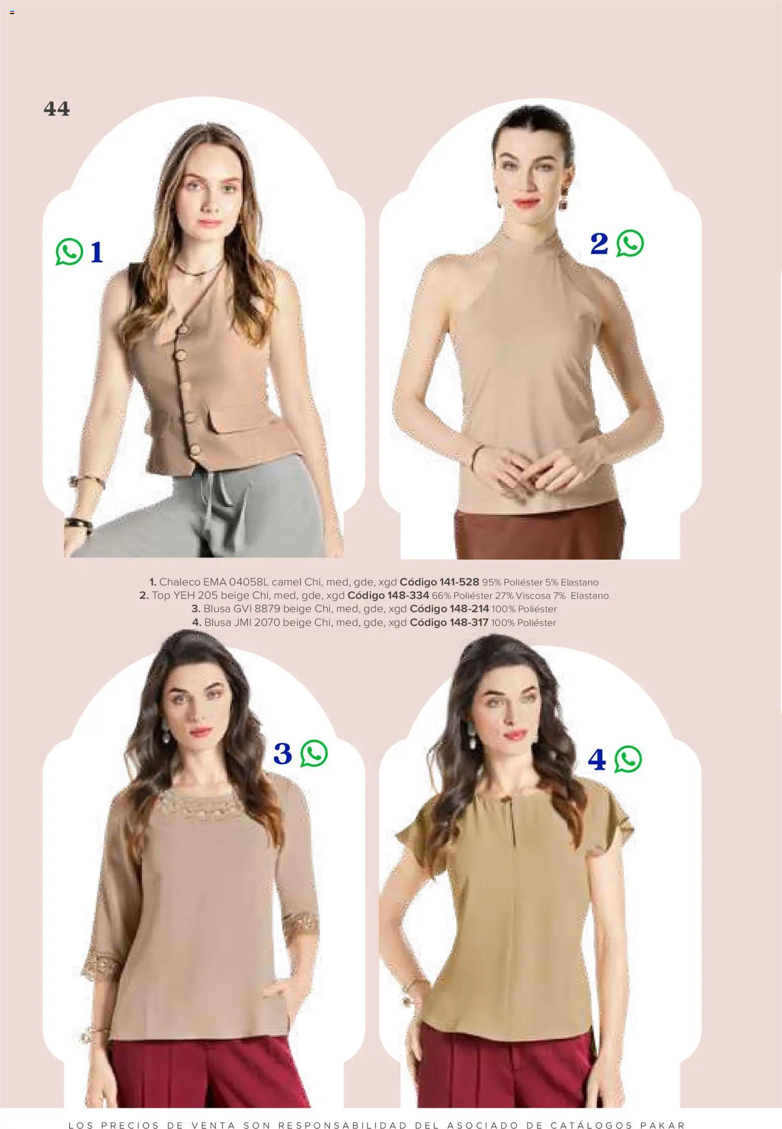 Vista previa las ofertas de la tienda SC Pakar - SC Pakar catálogo Ropa desde el 31/07/2026 