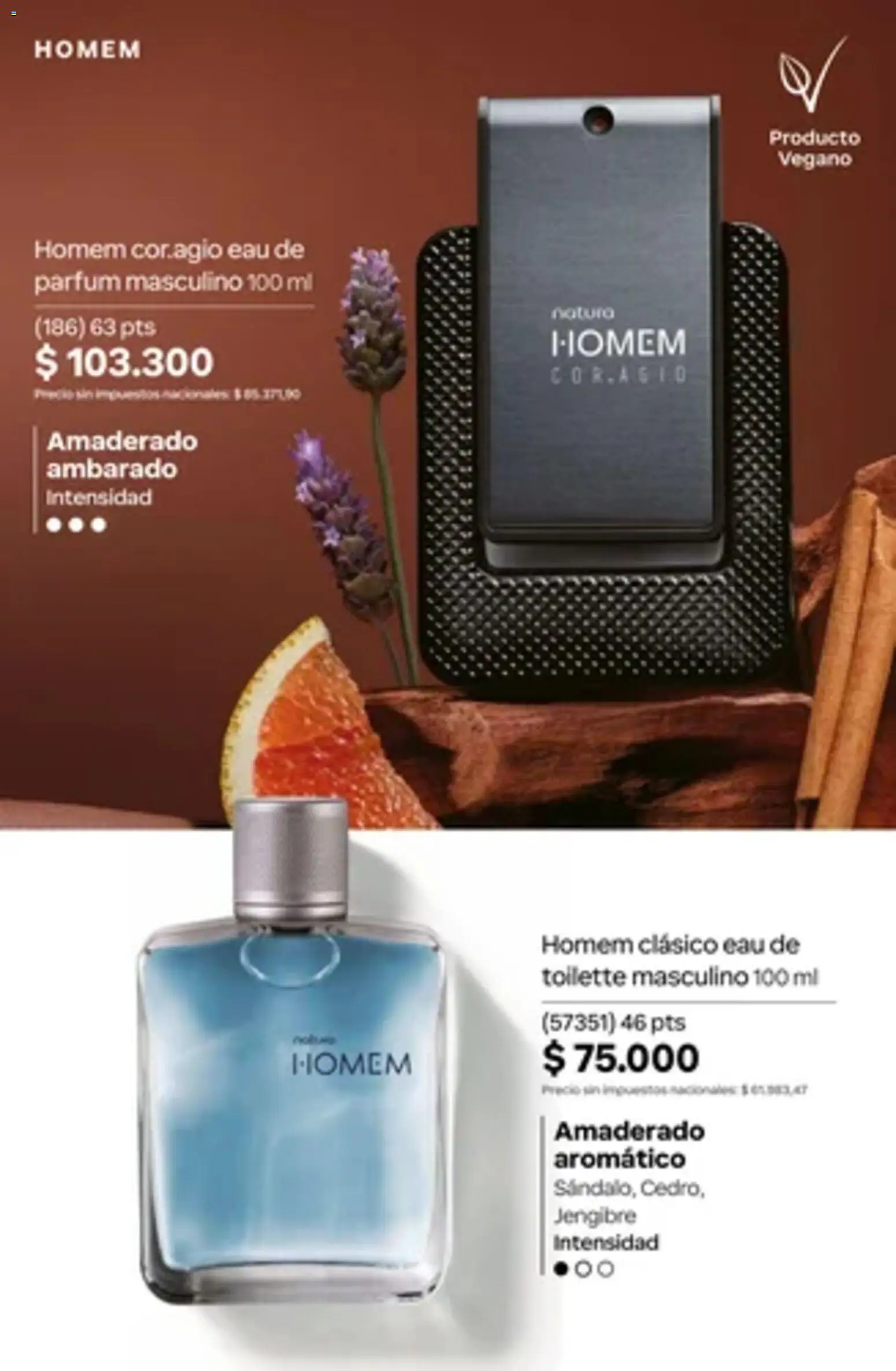 Vista previa del folleto de la tienda Natura válido desde el 01/10/2026 - Jengibre, Eau de toilette