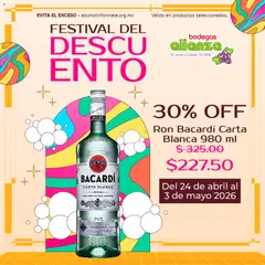 Vista previa las ofertas de la tienda Bodegas Alianza - Bodegas Alianza catálogo Festival del descuento desde el 24/04/2026 
