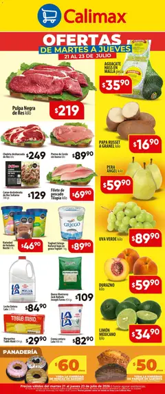 Vista previa las ofertas de la tienda Calimax - Calimax folleto desde el 21/07/2026 