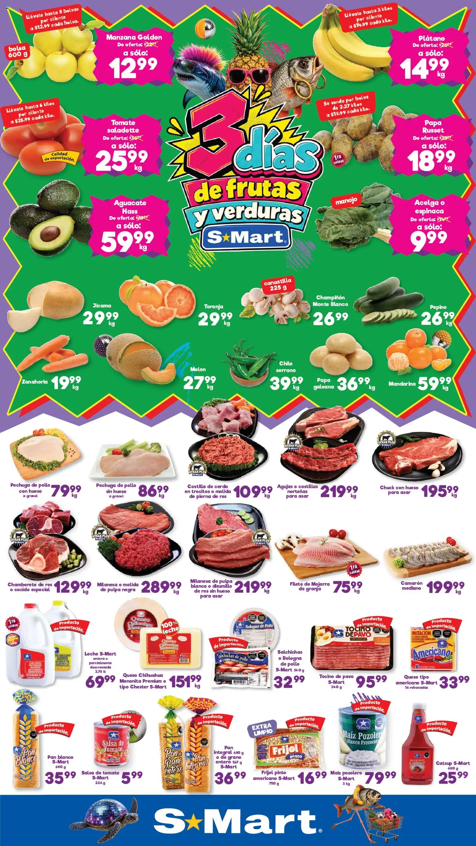 Vista previa las ofertas de la tienda S-Mart - S-Mart folleto Monterrey desde el 27/10/2026 