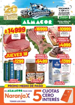 Vista previa del folleto de la tienda Almacor válido desde el 18/06/2026 