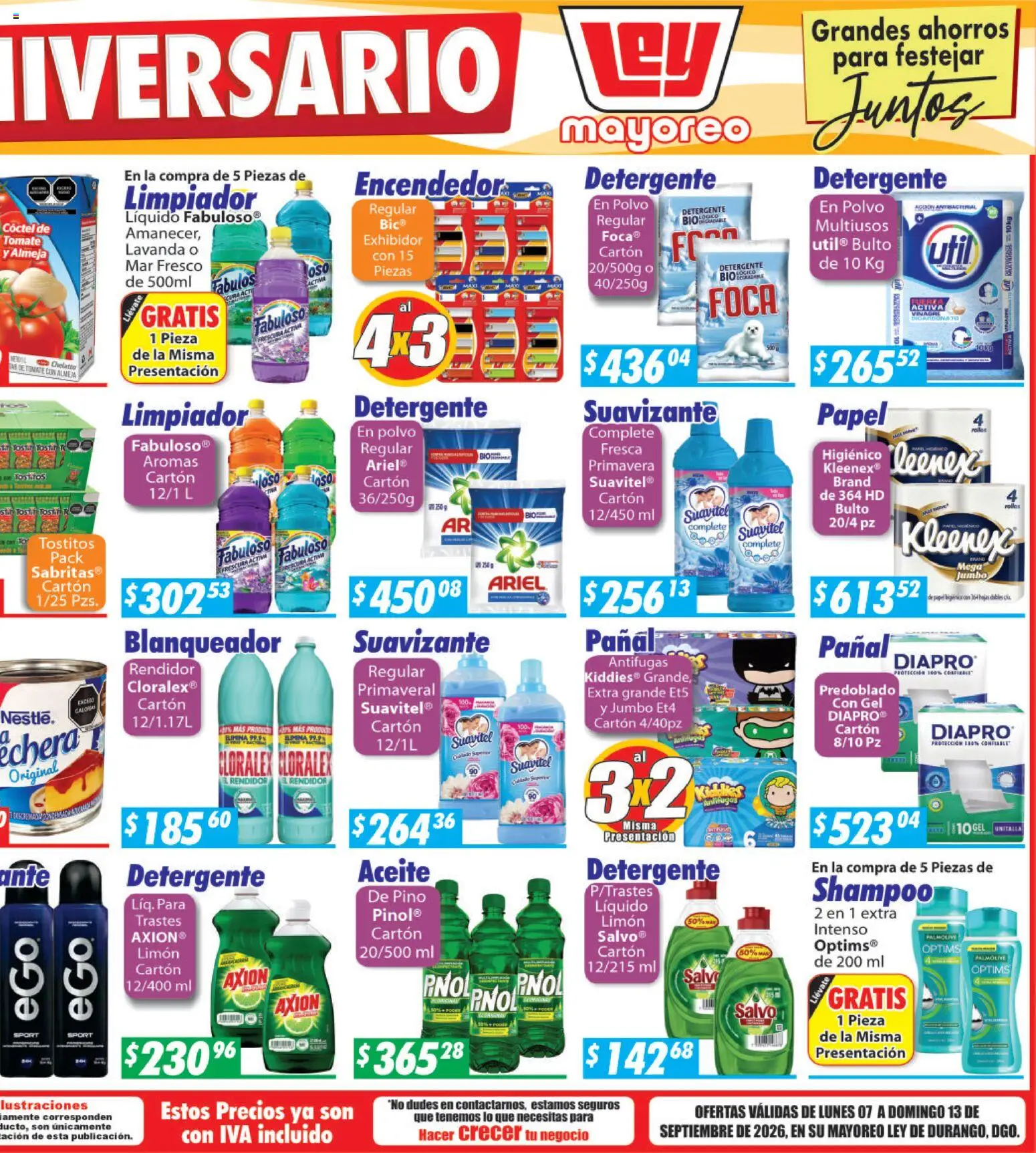 Vista previa las ofertas de la tienda Casa Ley - Casa Ley folleto desde el 07/09/2026 
