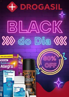 Pré-Visualização do folheto "Drogasil ofertas Black do Dia" da loja Drogasil válido a partir de 27/10/2026