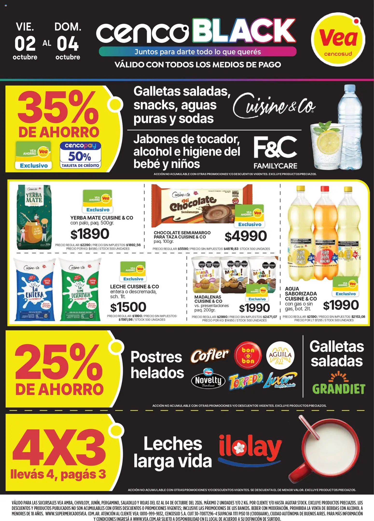Vista previa del folleto de la tienda Vea válido desde el 02/10/2026 