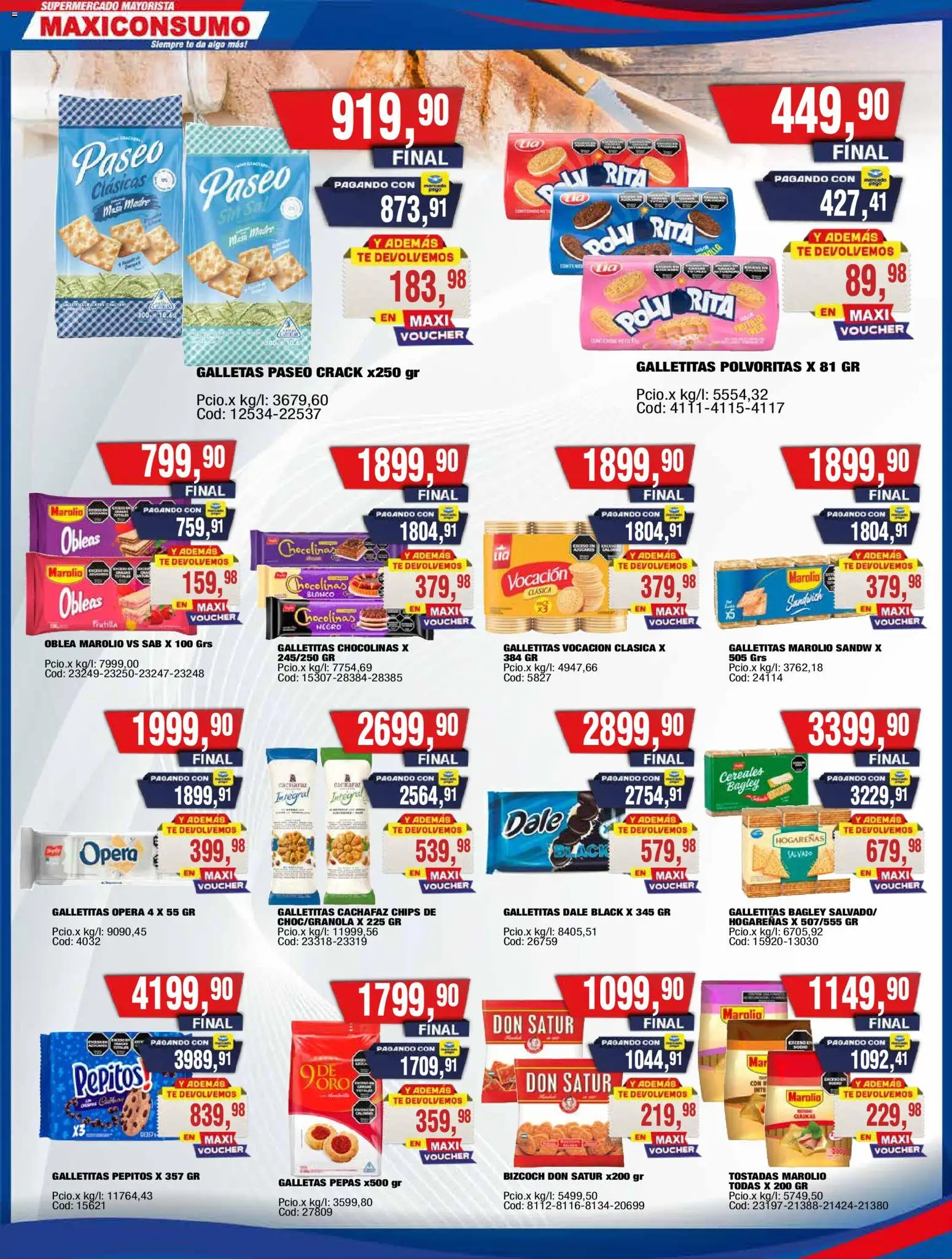 Vista previa del folleto de la tienda Maxiconsumo válido desde el 19/10/2026 