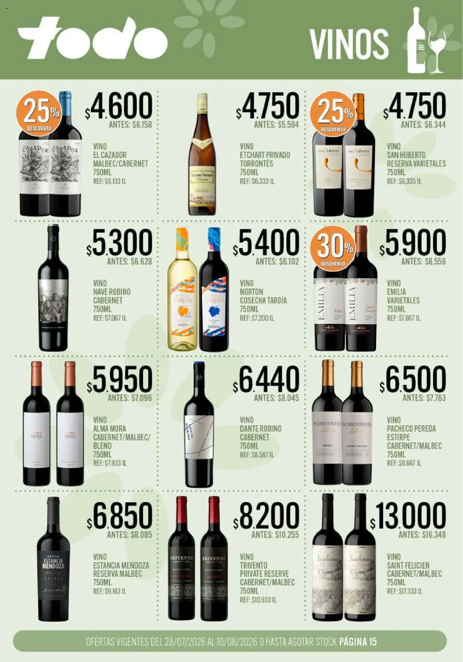 Vista previa del folleto de la tienda Supermercados TODO válido desde el 28/07/2026 