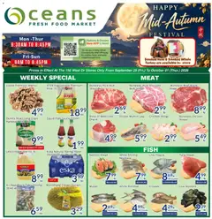 Preview of leaflet Oceans weekly flyer / circulaire from shop Oceans is valid from Sep 25, 2026