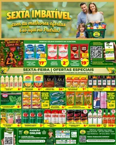 Pré-Visualização do folheto "Supermercado Padrão ofertas Sexta Imbatível" da loja Supermercado Padrão válido a partir de 12/06/2026