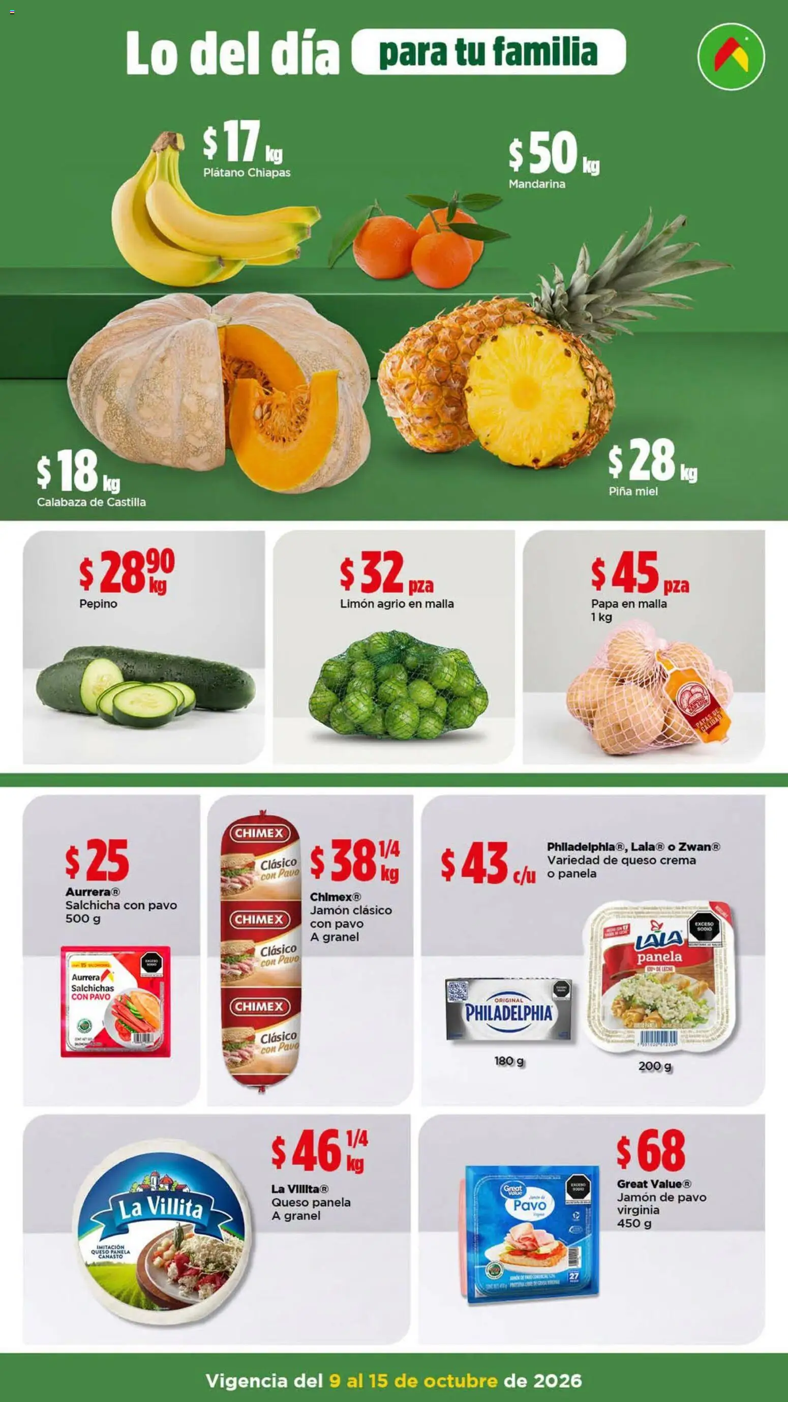 Vista previa las ofertas de la tienda Bodega Aurrerá - Bodega Aurrerá folleto Prepara tostadas de tinga para tu familia desde el 09/10/2026 