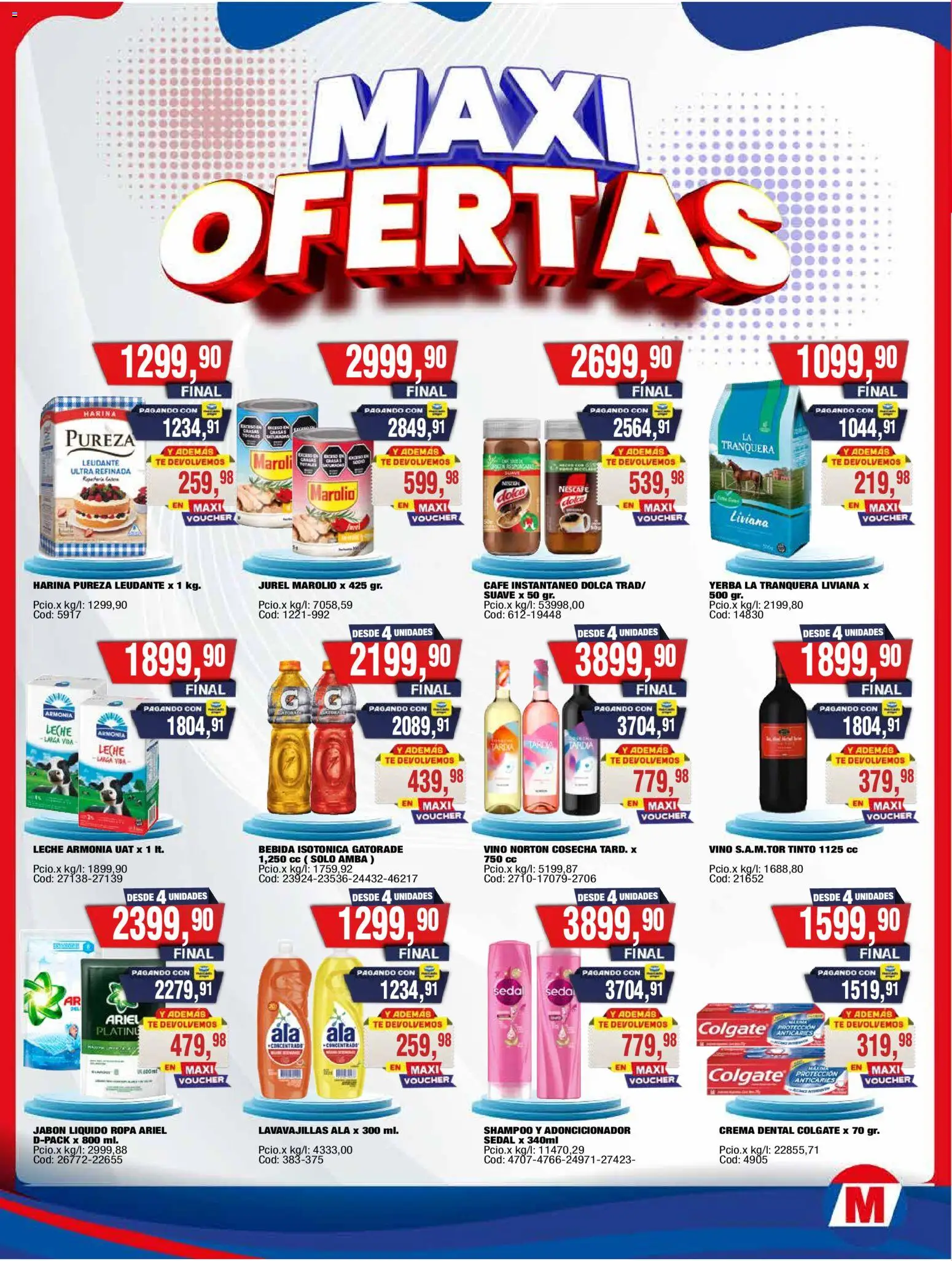Vista previa del folleto de la tienda Maxiconsumo válido desde el 12/10/2026 