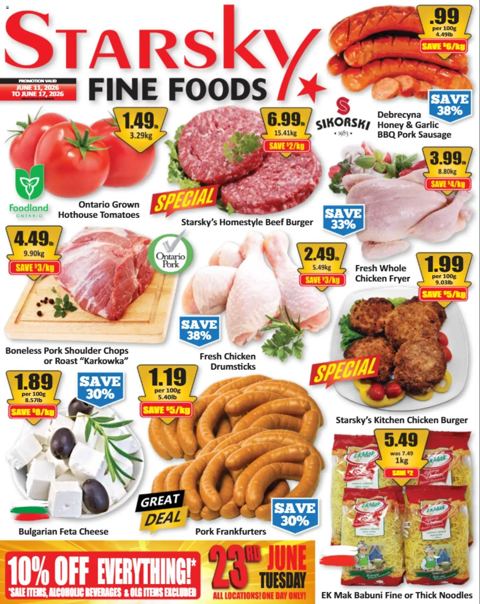 Preview of leaflet Starsky weekly flyer / circulaire from shop Starsky is valid from Jun 11, 2026