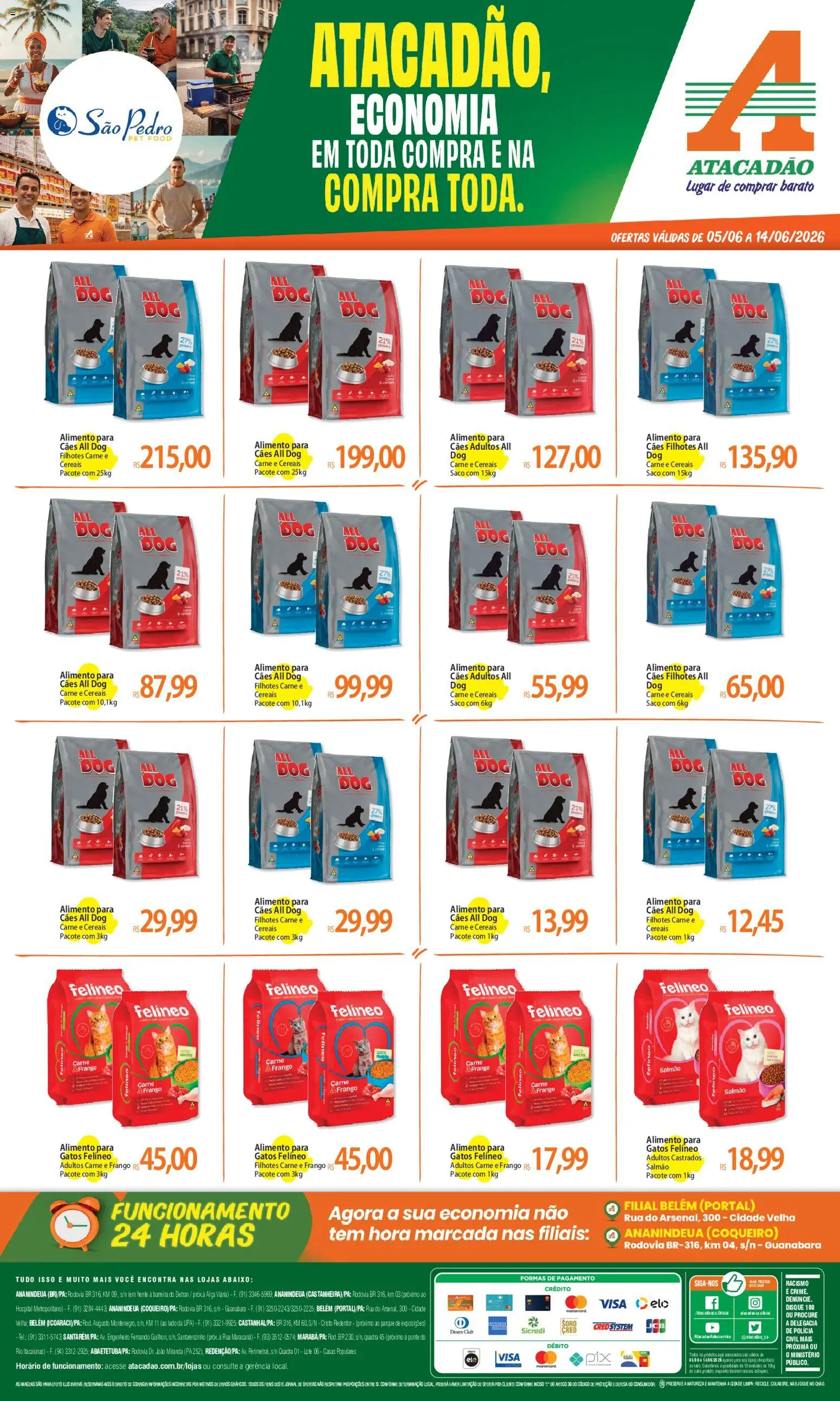Pré-Visualização do folheto "Atacadão ofertas - PA" da loja Atacadão válido a partir de 05/06/2026