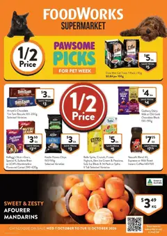 Preview of catalogue Foodworks catalogue Supermarket NSW from shop Foodworks valid 07/10/2026