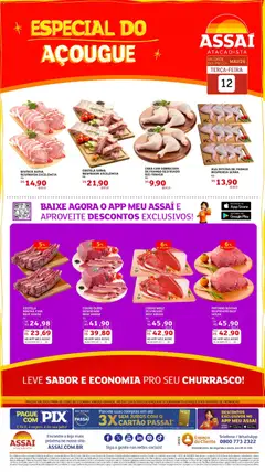 Pré-Visualização do folheto "Assaí Atacadista ofertas - MT" da loja Assaí Atacadista válido a partir de 12/05/2026