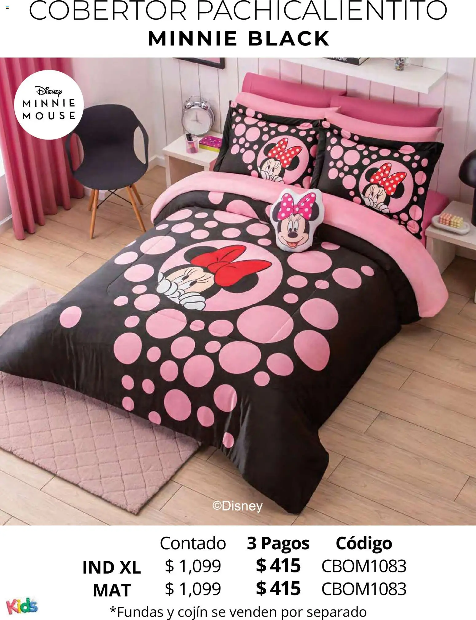 Vista previa las ofertas de la tienda Colchas Concord - Colchas Concord catálogo Kids desde el 01/05/2026 - Mouse, Cobertor