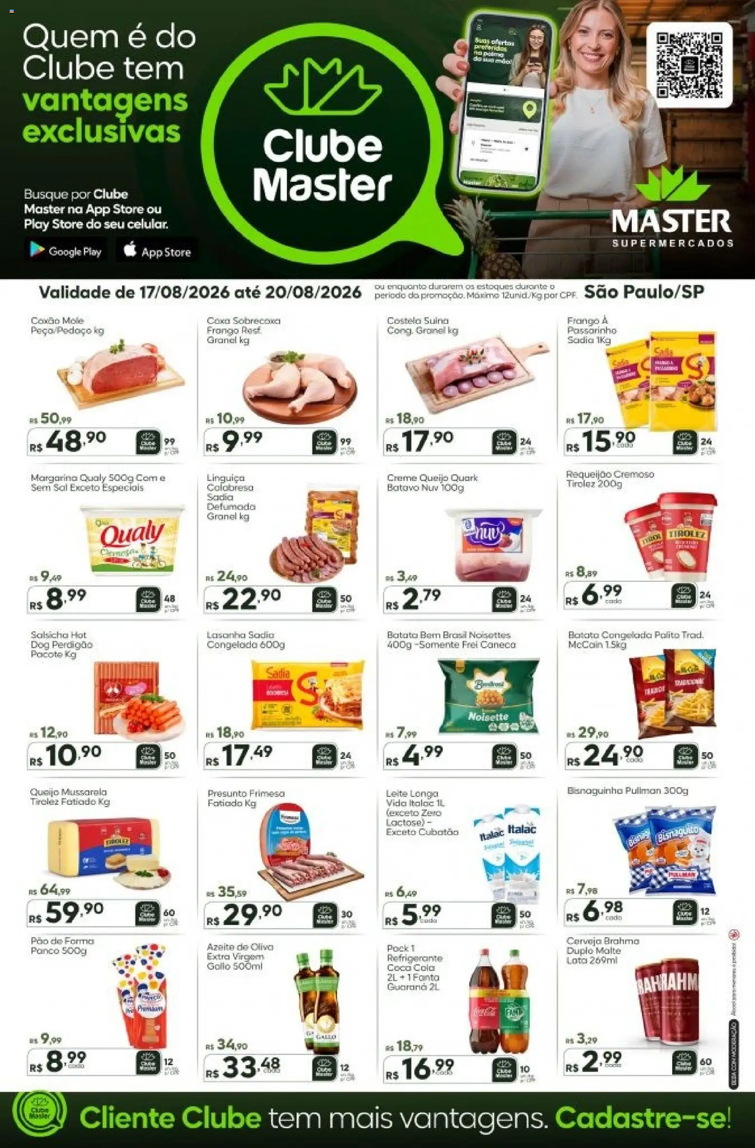 Pré-Visualização do folheto "Master - Ofertas da semana" da loja Master válido a partir de 17/08/2026