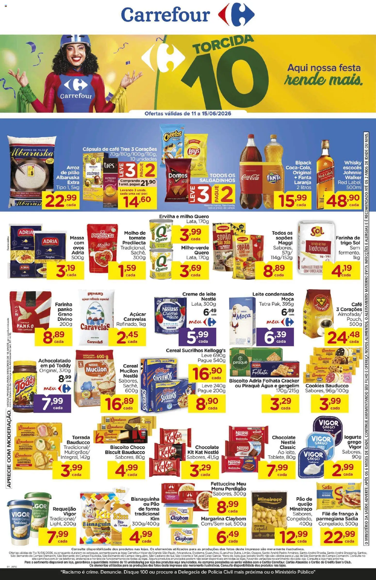 Pré-Visualização do folheto "Carrefour - Ofertas da semana" da loja Carrefour válido a partir de 11/06/2026
