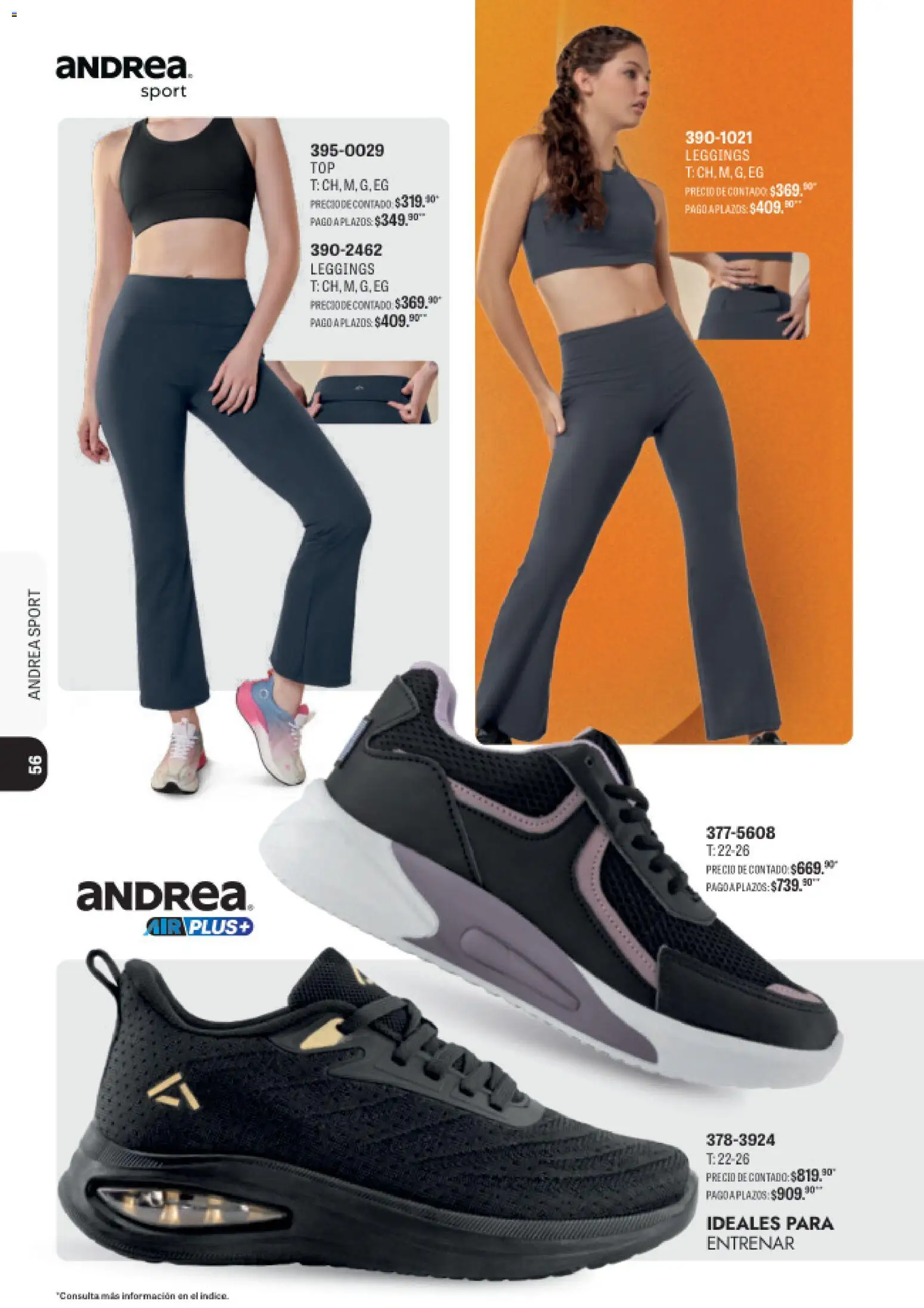 Vista previa las ofertas de la tienda Andrea - Andrea catálogo Sport desde el 23/08/2026 