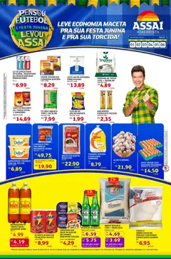 Pré-Visualização do folheto "Assaí Atacadista ofertas - RR" da loja Assaí Atacadista válido a partir de 01/06/2026