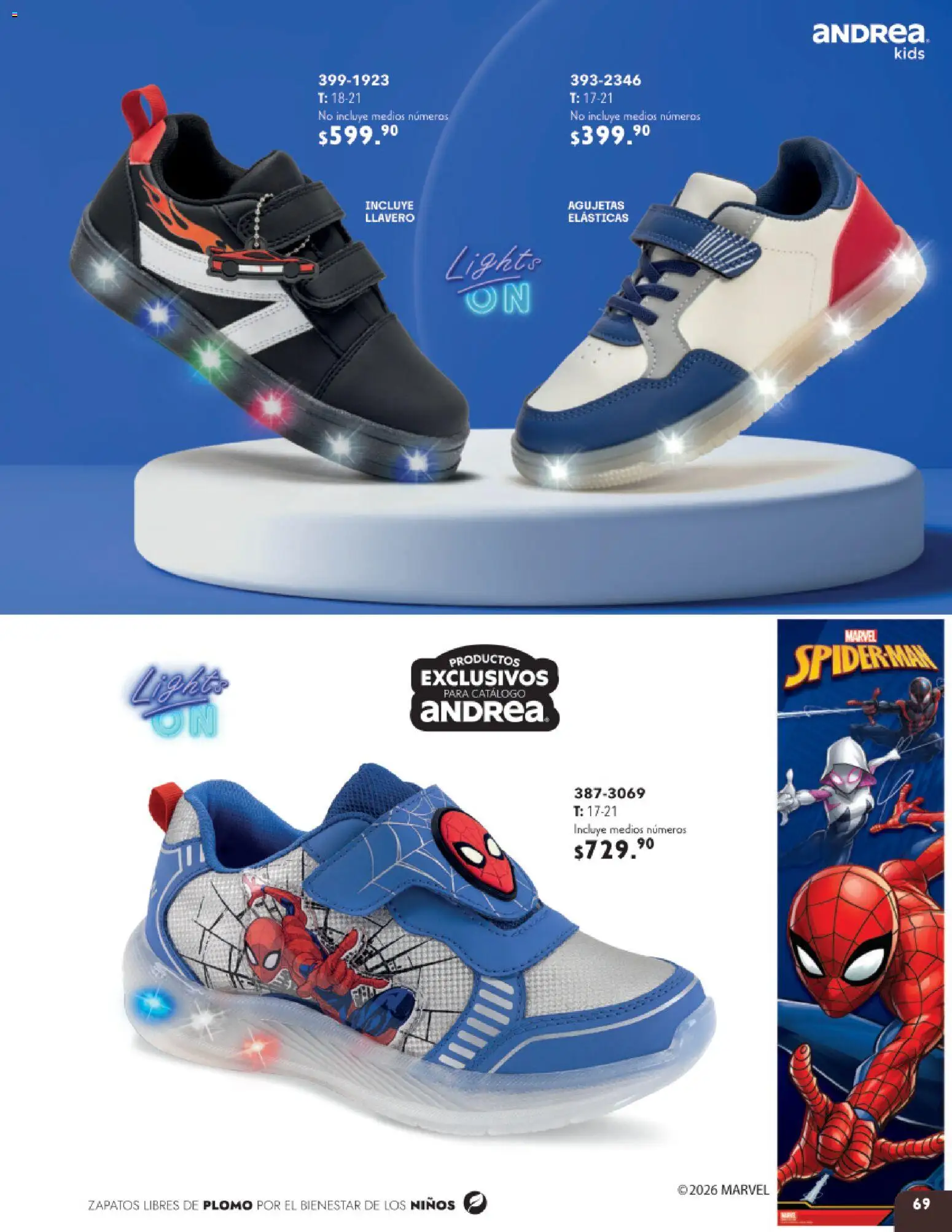 Vista previa las ofertas de la tienda Andrea - Andrea catálogo Infantil desde el 23/08/2026 