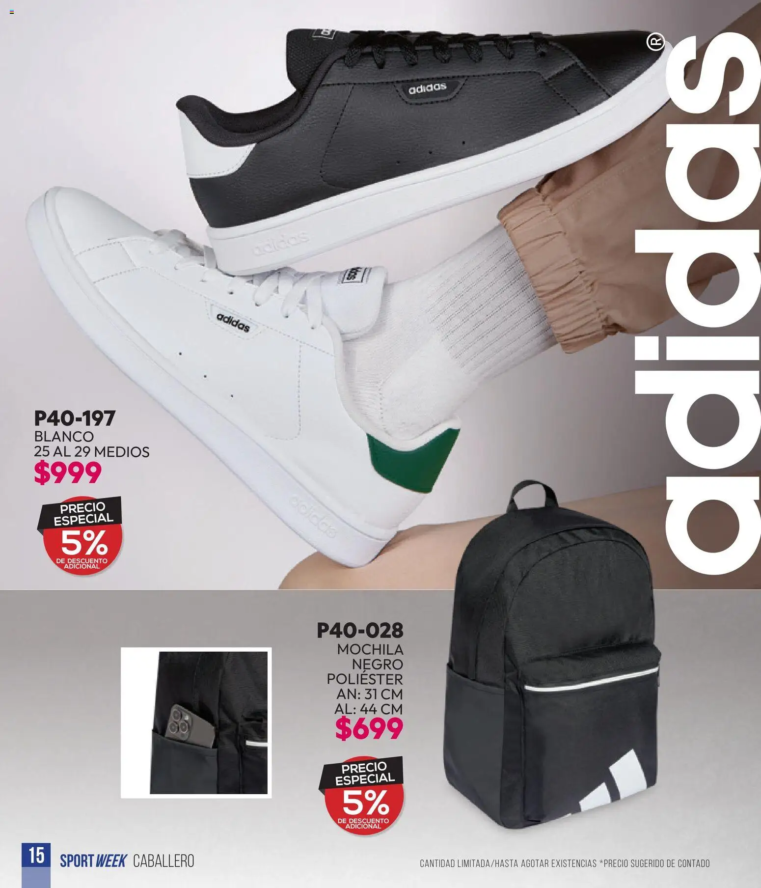 Vista previa las ofertas de la tienda Cklass - Cklass catálogo Sportweek desde el 28/04/2026 - Mochila